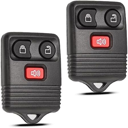 SUPALAND Universal Ford Key Fob 1998-2016 - F-150/F-250/F-350 Compatible - CWTWB1U345 (2-Pack)