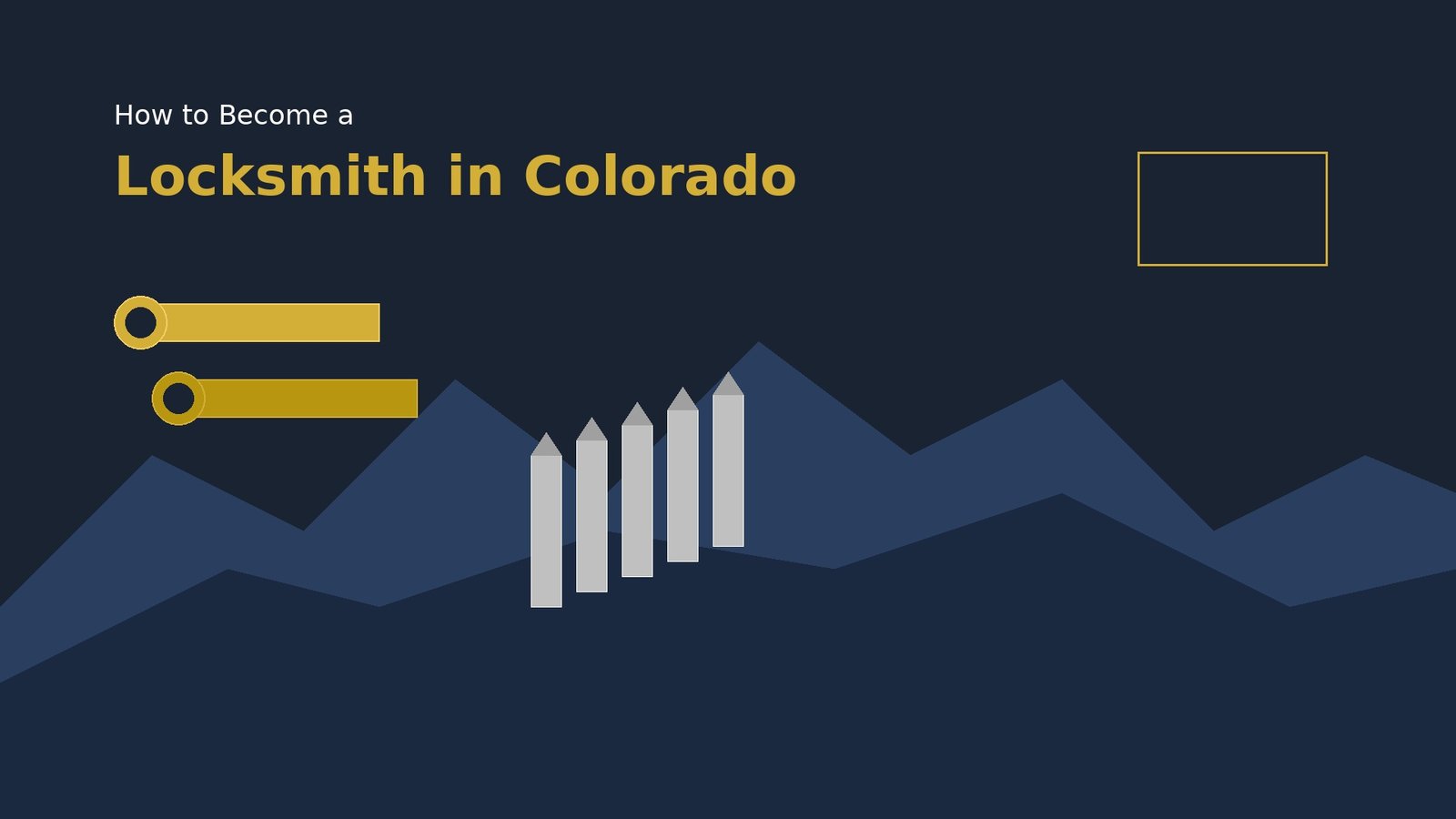 How to Become a Locksmith in Colorado