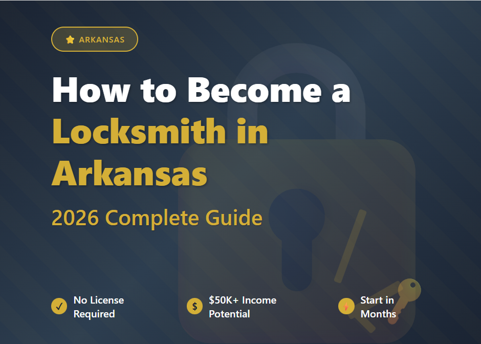 How to Become a Locksmith in Arkansas