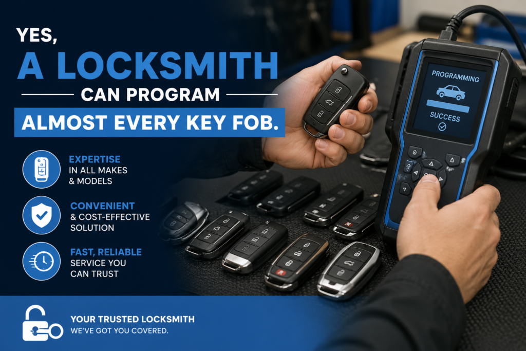 Car key fob programming